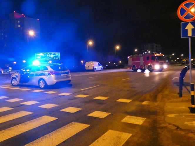 Wypadek na budowie na Ursynowie. Lądował śmigłowiec LPR