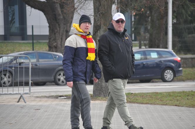 Kibice na meczu Korona Kielce - Górnik Zabrze. 1.12.2024