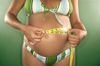 Prawidłowa waga w ciąży: wykres