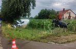 Wypadek w Wólce Ciechomskiej spowodował spore utrudnienia w ruchu