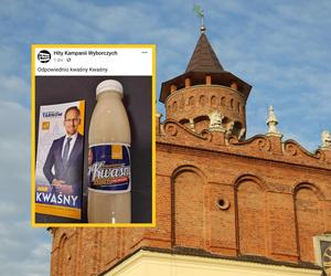 Odpowiednio Kwaśny Żurek hitem kampanii wyborczej w Tarnowie. Internauci komentują!