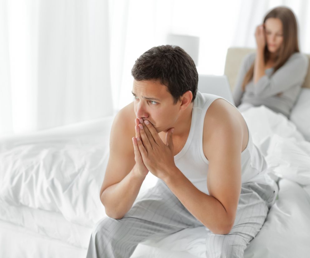 Impotencja może wynikać z problemów na tle emocjonalnym, nerwowym - wówczas jest to impotencja psychogenna.