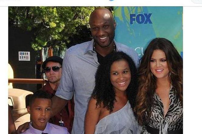 Lamar Odom z Khloe Kardashian i dziećmi