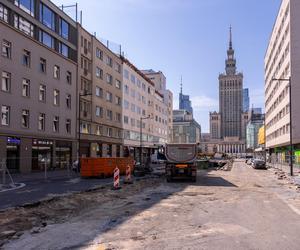 Likwidacja tunelu pod Marszałkowską w Warszawie