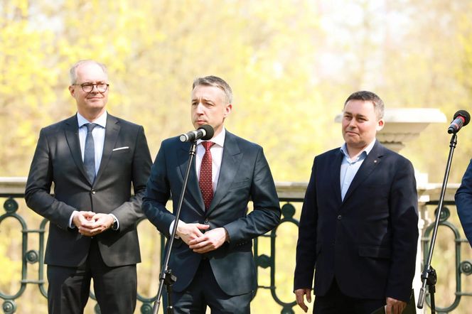 Warszawa. Zabytkowy ogród tarasowy SGGW 