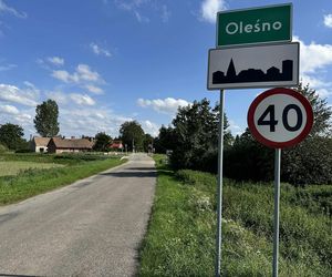 Rosyjski dron znaleziony w Oleśnie