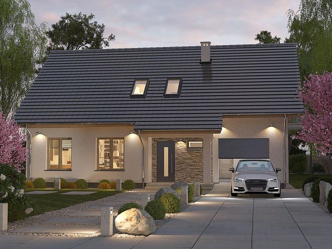 Domy z poddaszem użytkowym