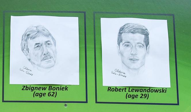 Zbigniew Boniek i Robert Lewandowski