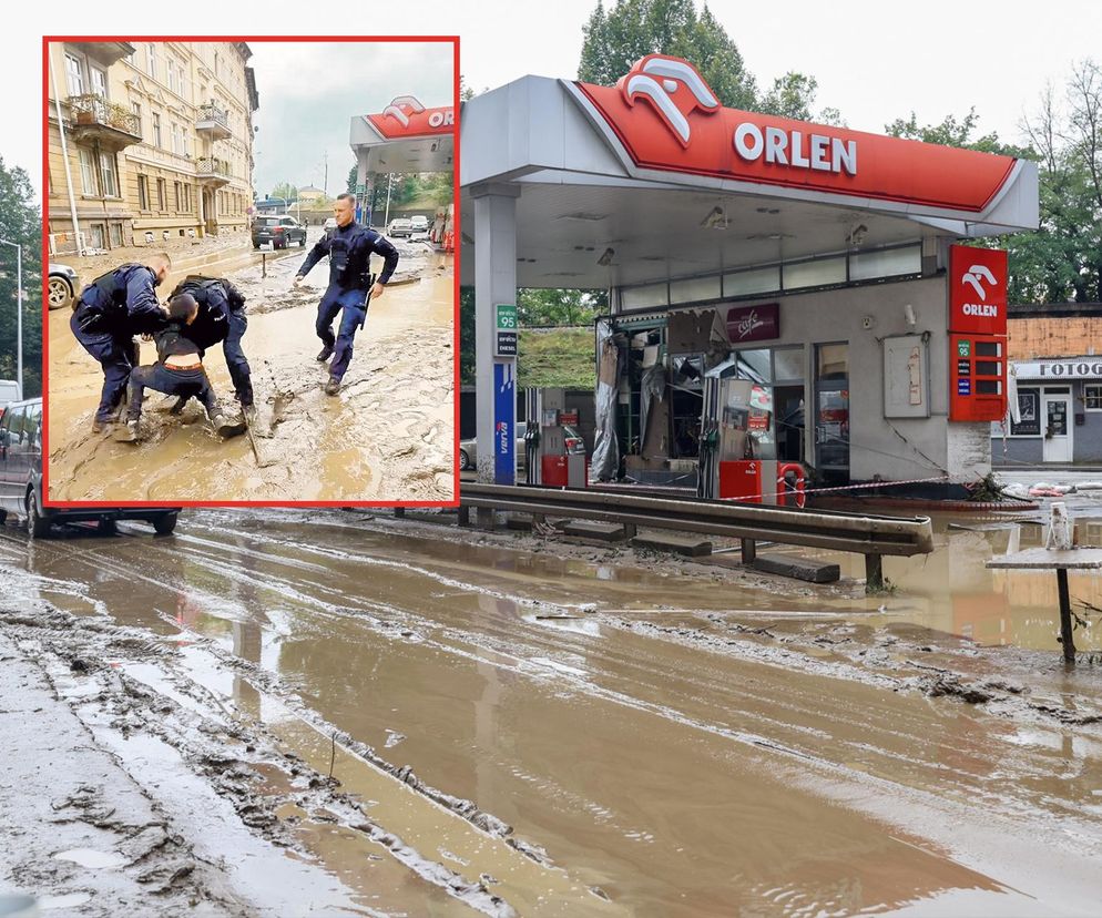  Szabrownicy na Orlenie w Kłodzku