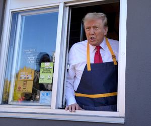 Donald Trump smażył frytki w McDonaldzie. Zrobiłem to, bo Kamala Harris kłamie