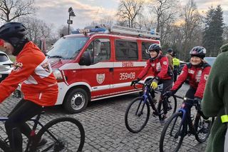 Wielkoorkiestrowa Sztafeta Cyklistów wyruszyła do Jurka Owsiaka