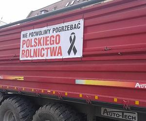 Protest rolników w Bydgoszczy