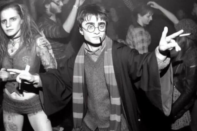 Gruba impreza rave w Hogwarcie. Tak szaleją Harry, Hermiona i Voldemort. Tych zdjęć nie odzobaczysz