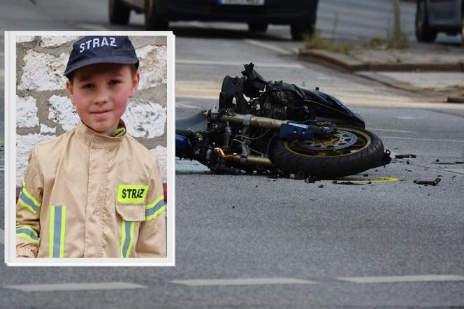 Motocyklista leżał nieprzytomny w zaroślach. Uratowali go dwaj chłopcy z Kroczyc