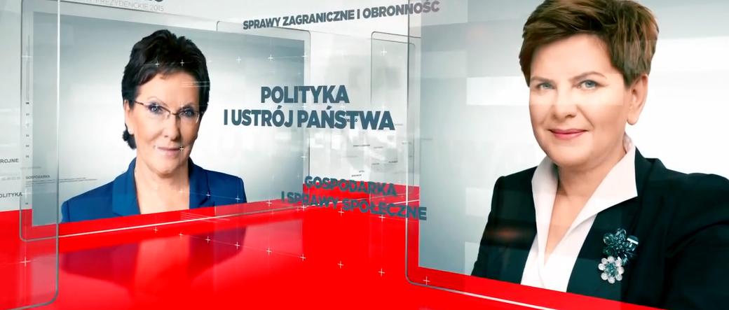 Debata  Kopacz - Szydło 