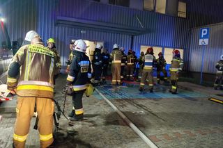 Pożar centrum dystrybucyjnego Żabki