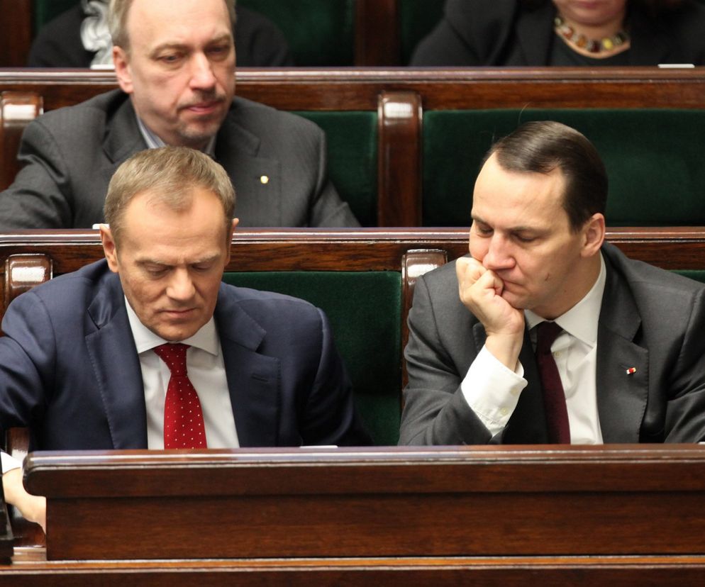 Radosław Sikorski, Donald Tusk