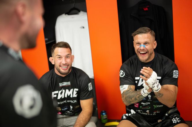 Daniel Nawrocki spotkał się z Tomaszem Adamkiem przed FAME 27