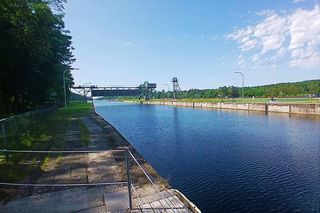 Podnośnie dla statków w Niederfinow