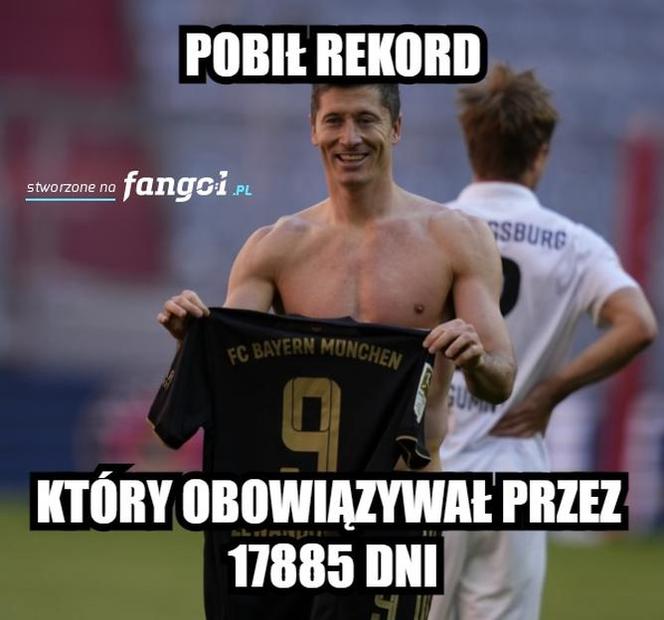 Robert Lewandowski pobił rekord MEMY