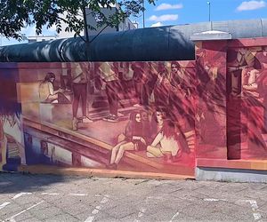 Nowy mural na Pogodnie