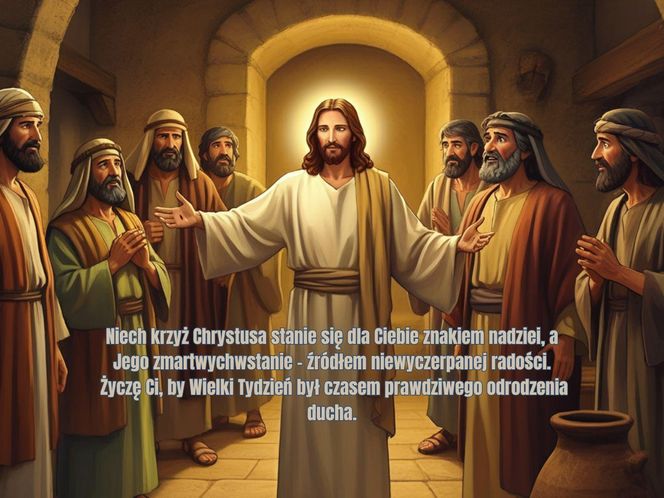 Religijne kartki na Wielki Tydzień