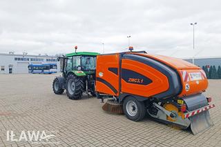 Zamiatarki wyjechały na iławskie ulice