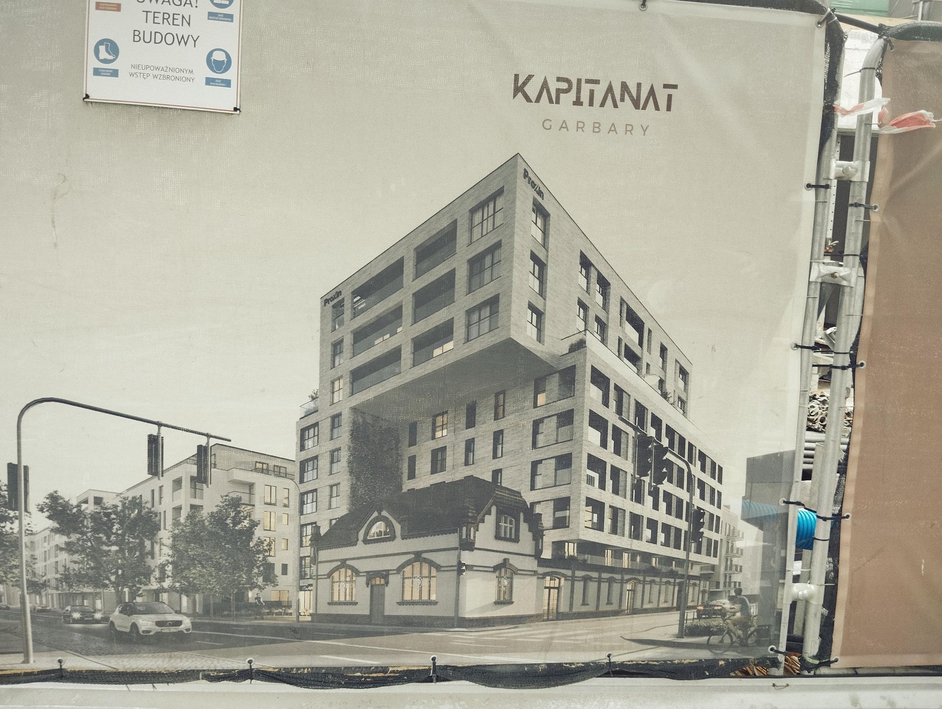 Kapitanat Garbary - budowa apartamentowca