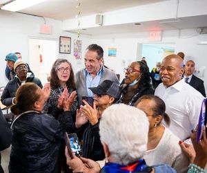 Eric Adams poparł Andrew Cuomo w wyborach na burmistrza NYC