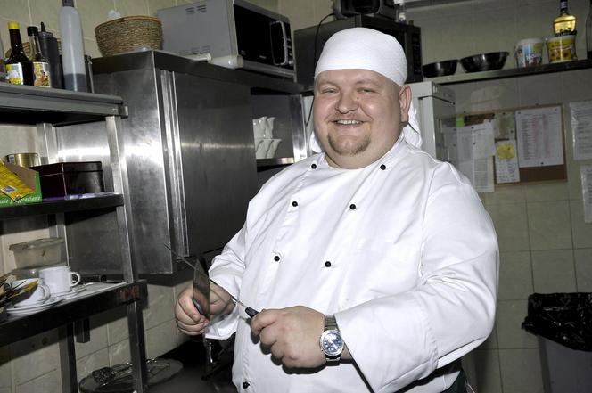 Grzegorz Komendarek, kucharz ze "Złotopolskich"