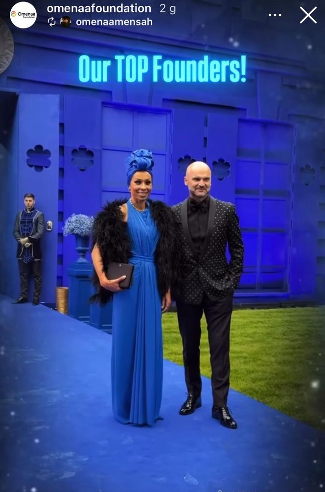 Gwiazdy na balu TOP Charity u Omeny Mensah