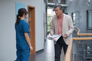 Pierwsza miłość odc. 3724. Jakub Wenerski (Przemysław Sadowski), Małgosia (Ewa Rodart)