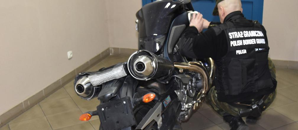 Sezon na jednoślady wystartował. Dwa motocykle z przestępstwa zostały zatrzymane na granicy