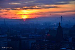 Zachwycająca panorama Gdańska widziana z Góry Gradowej