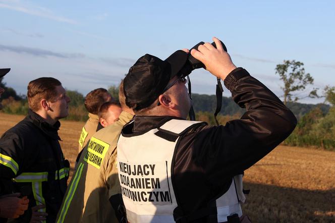 Piorun uderzył w elektrownię wiatrową w Ciołkowie