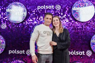 Filip Gurłacz z żoną