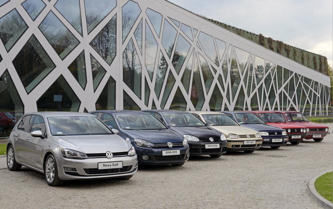 Volkswagen Golf - wszystkie generacje