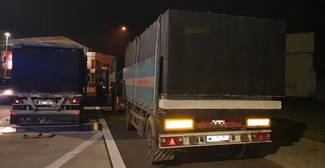 Przeciążone ciężarówki zatrzymane przez ITD