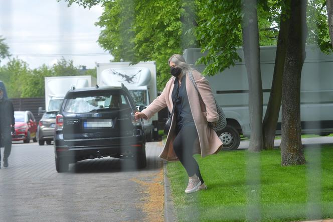 Aktorzy na planie "Barwy szczęścia " 