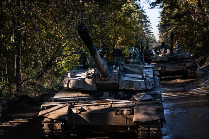 Czołgi K2 z 15. Giżyckiej Brygady Zmechanizowanej