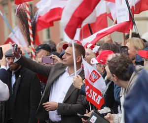 Manifestacja Prawa i Sprawiedliwości w Warszawie