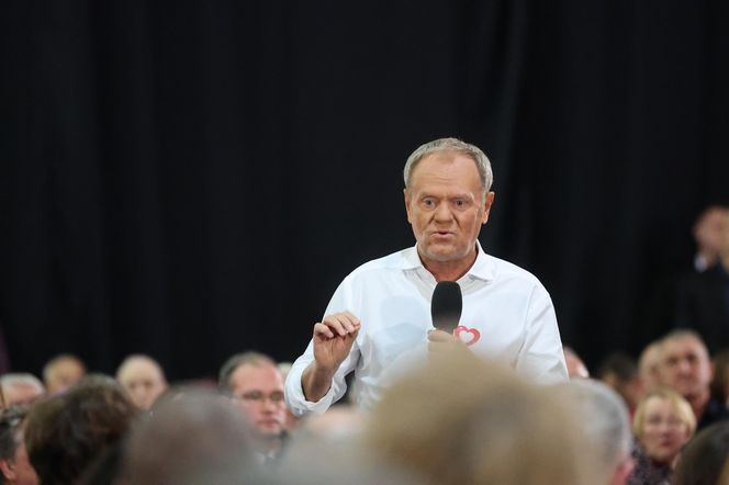 Donald Tusk w Piotrkowie Trybunalskim