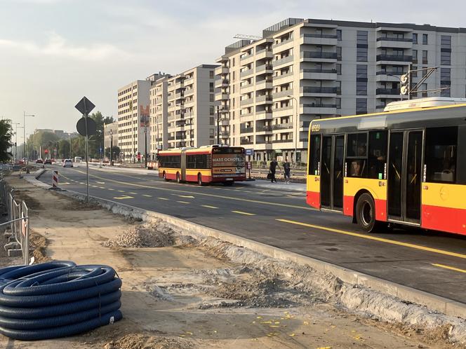 Tramwaj do Wilanowa - ul. Sobieskiego