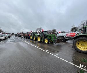 Protest rolników w Koszalinie