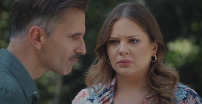 M jak miłość odc. 1888. Anita (Melania Grzesiewicz), Kamil (Marcin Bosak)