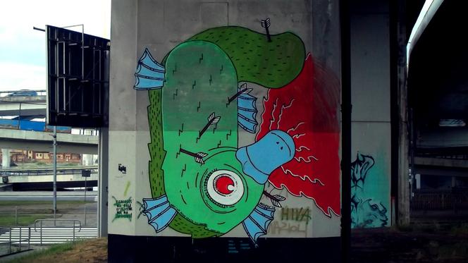 Trasa Zamkowa - graffiti
