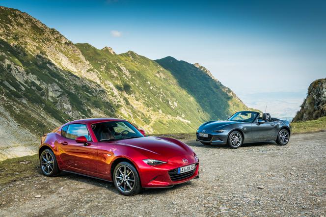 2019 Mazda MX-5 na Drodze Transfogaraskiej
