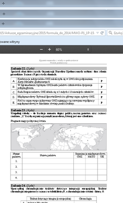 10 Matura podstawowa WOS 2015 ARKUSZE