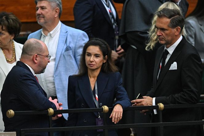 Rodzina Karola Nawrockiego na zaprzysiężeniu 