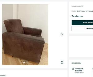 Oddam za darmo w Warszawie. Czego warszawiacy pozbywają się z domu? Oto najciekawsze aukcje z OLX!